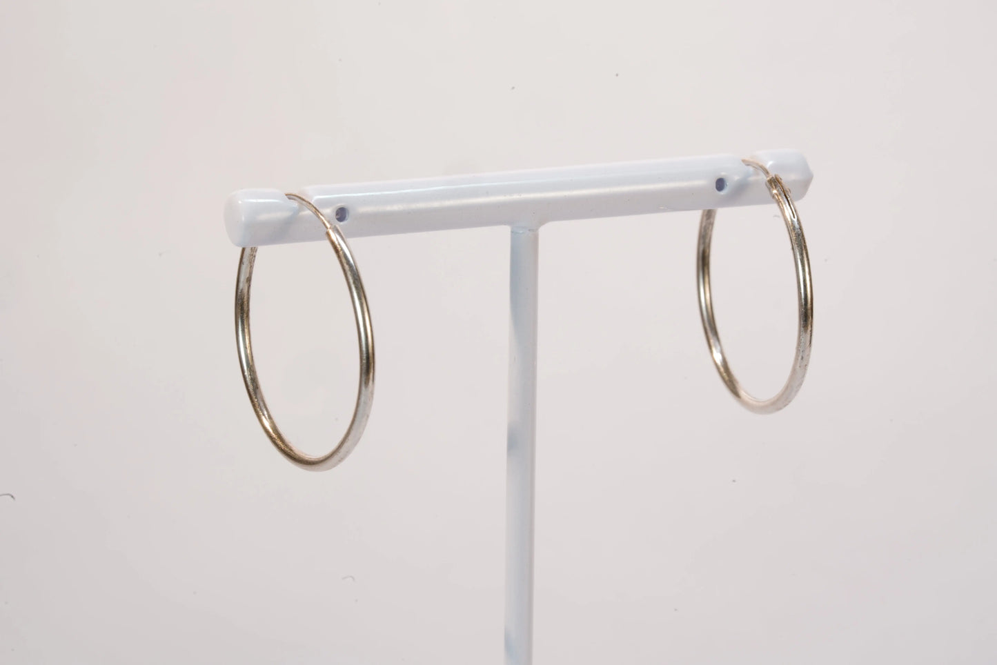 Boucles d'oreilles créoles fines en Argent Ma boutique