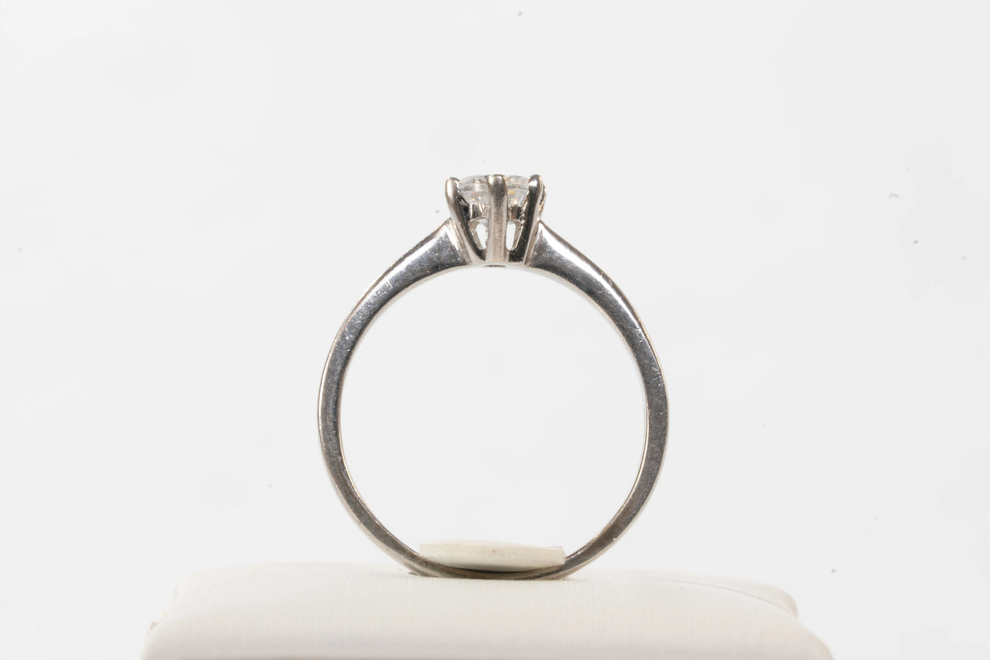 Bague en Argent sertie d'un solitaire Zirconium Ma boutique