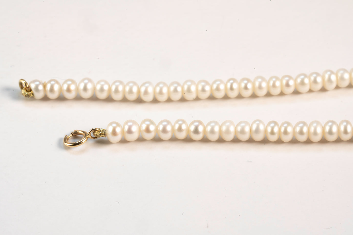 Bracelet Perles de Culture Rondes et Or Jaune