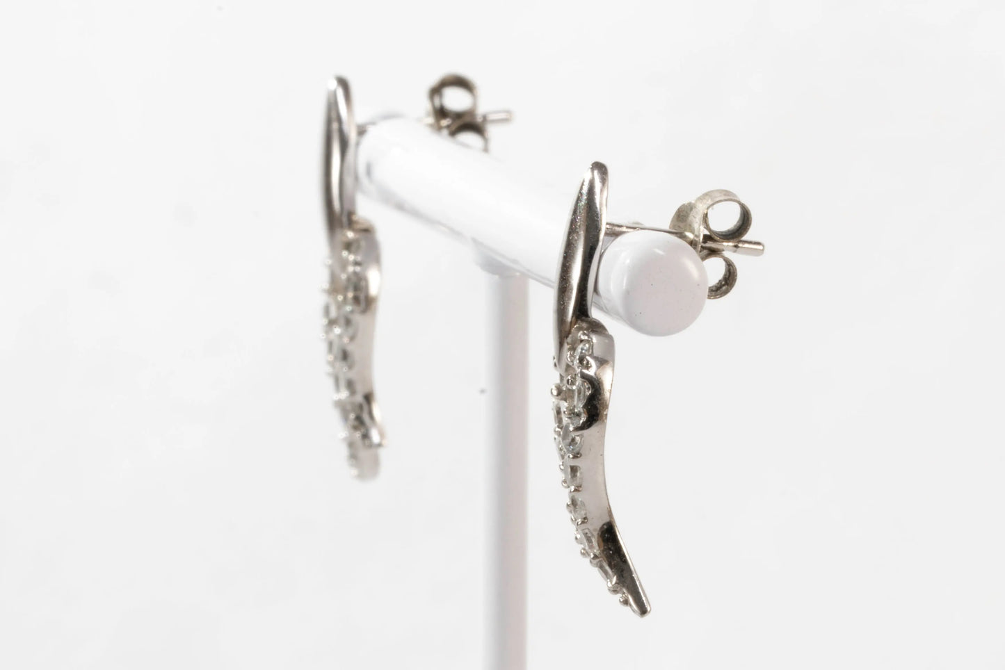 Boucles d'oreilles en Argent avec pierre de Zirconium Ma boutique