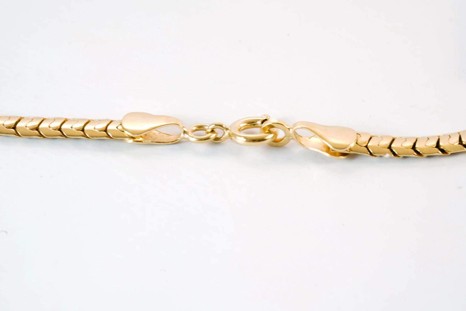 Collier MURAT en Plaqué Or chaine maille serpent Ma boutique