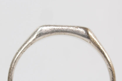 Chevalière gravée en Argent Ma boutique