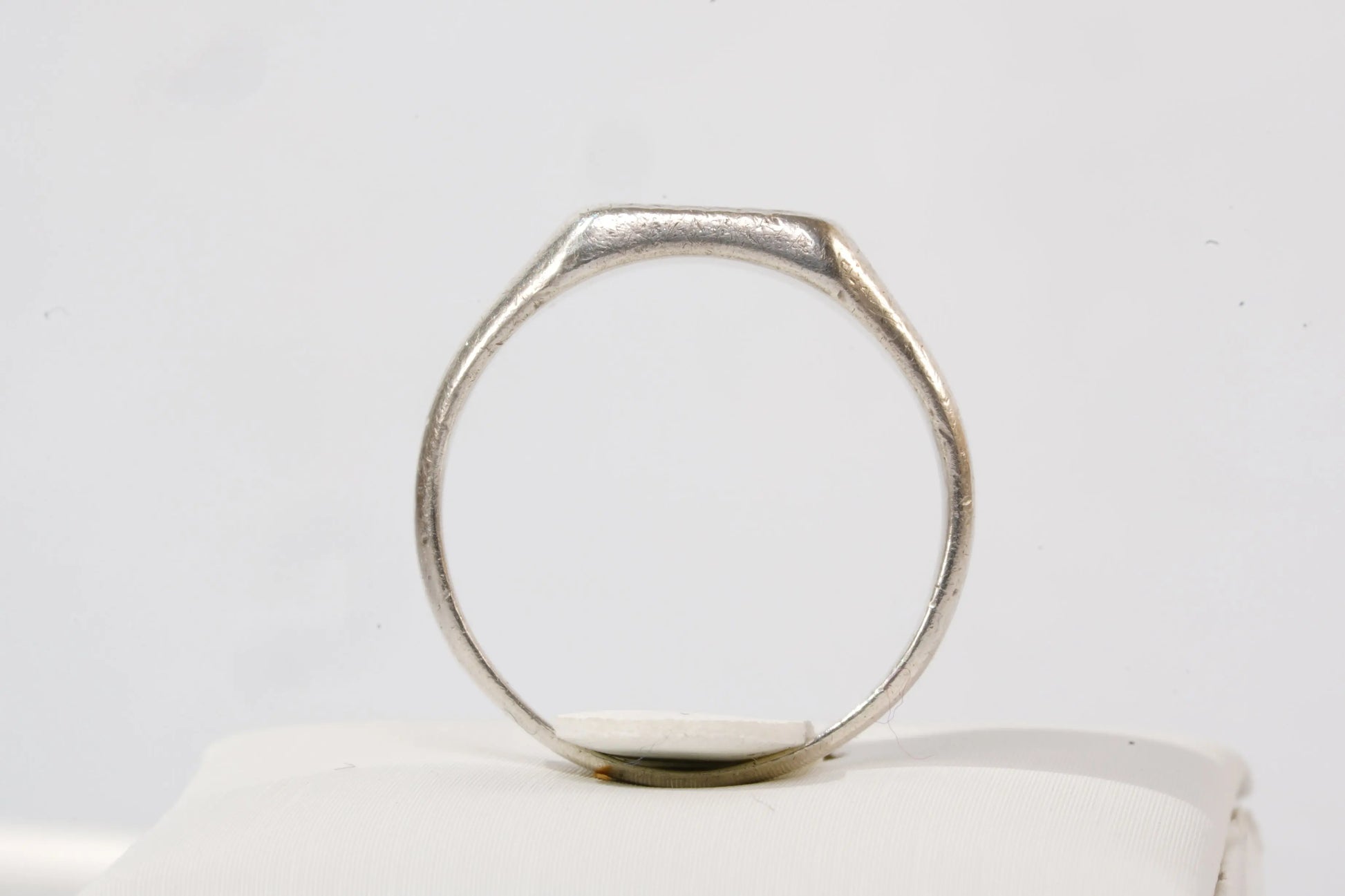 Chevalière gravée en Argent Ma boutique