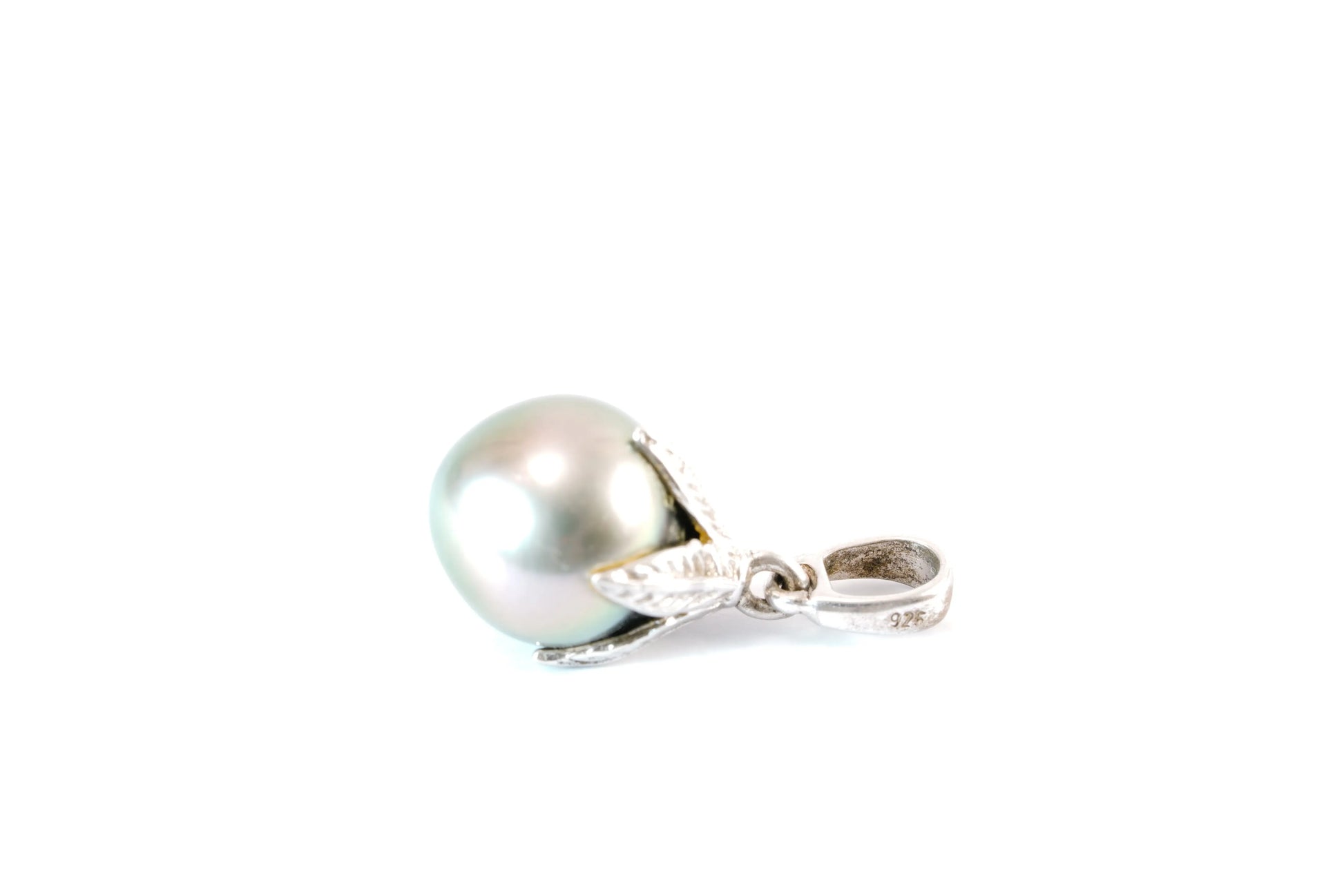 Pendentif en Argent avec perle de Tahiti Ma boutique