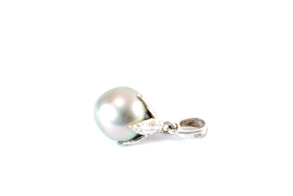 Pendentif en Argent avec perle de Tahiti Ma boutique