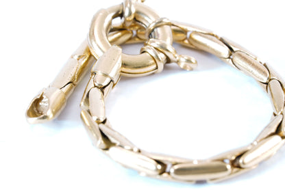 Bracelet chaîne maille Paloma en Plaqué Or Ma boutique