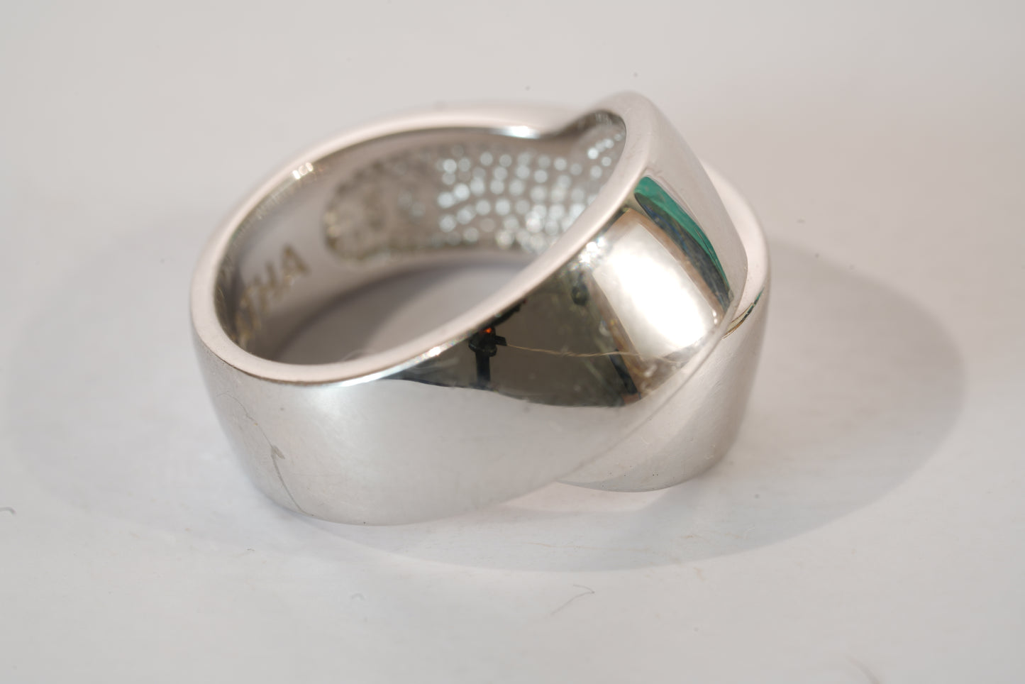 Bague anneaux croisés en Argent AGATHA