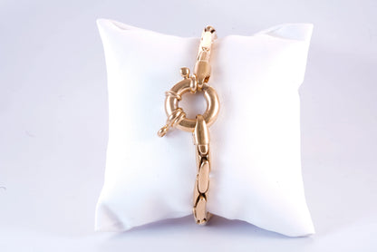 Bracelet chaîne maille Paloma en Plaqué Or Ma boutique