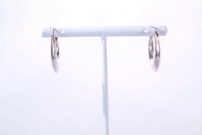 Boucles d'oreilles créoles larges en Argent Ma boutique
