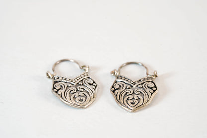 Boucles d'oreilles en Argent avec motifs découpés Ma boutique