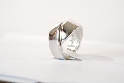 Bague anneaux croisés en Argent AGATHA