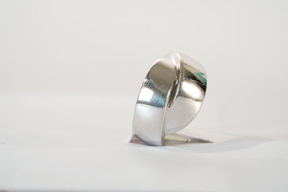 Bague anneaux croisés en Argent AGATHA