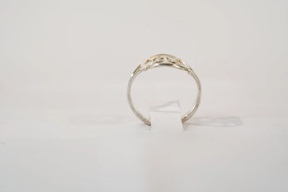 Bague ronde en Argent avec symboles Ma boutique