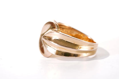Bague en plaqué Or style art déco Ma boutique
