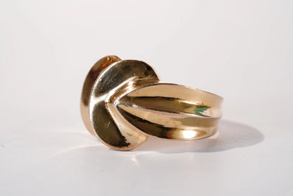 Bague en plaqué Or style art déco Ma boutique