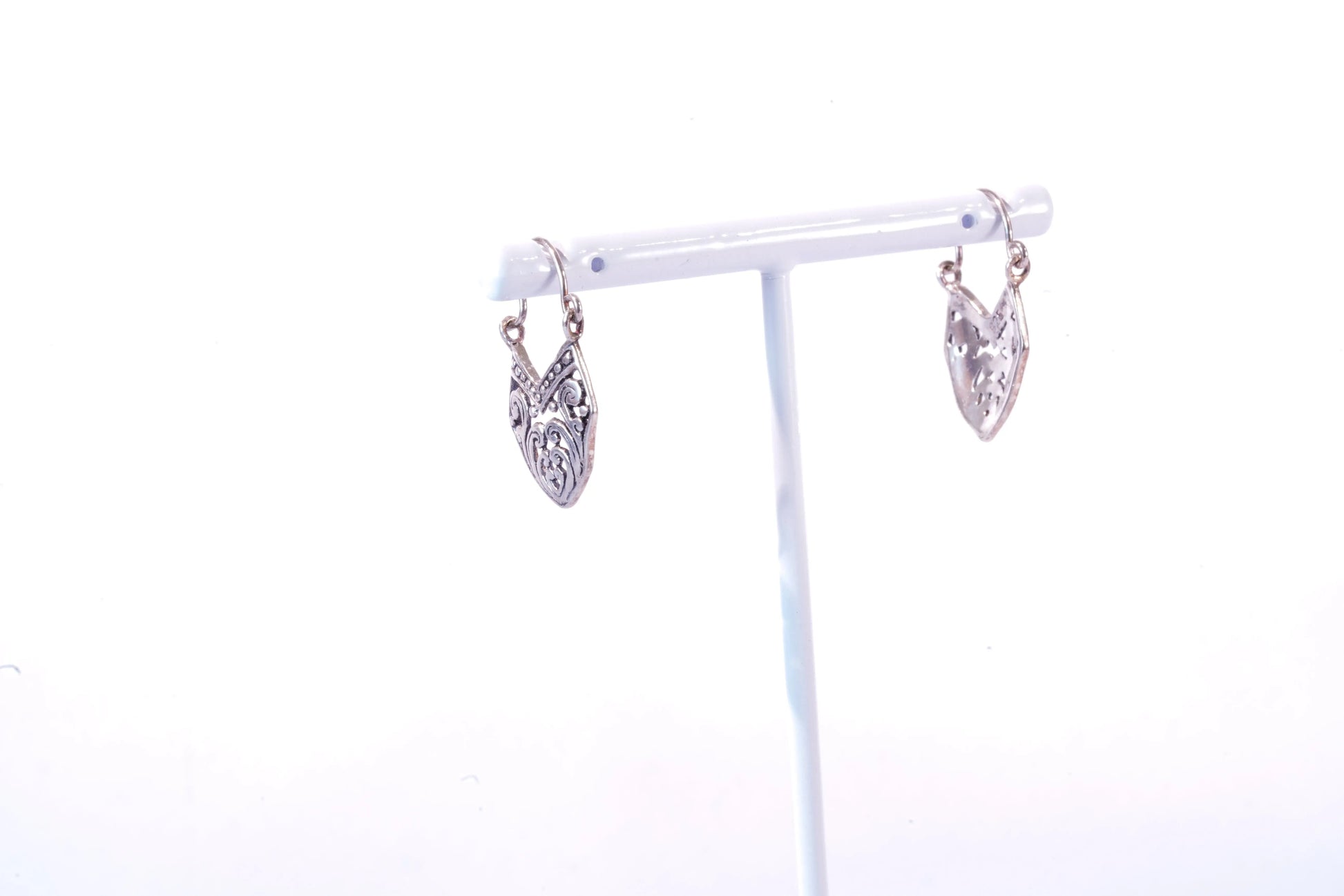Boucles d'oreilles en Argent avec motifs découpés Ma boutique