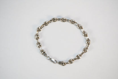 Bracelet en Argent maille grain de café Ma boutique