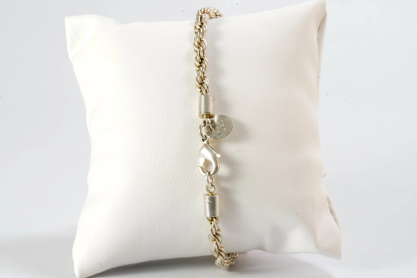 Bracelet en Argent chaine maille corde Ma boutique