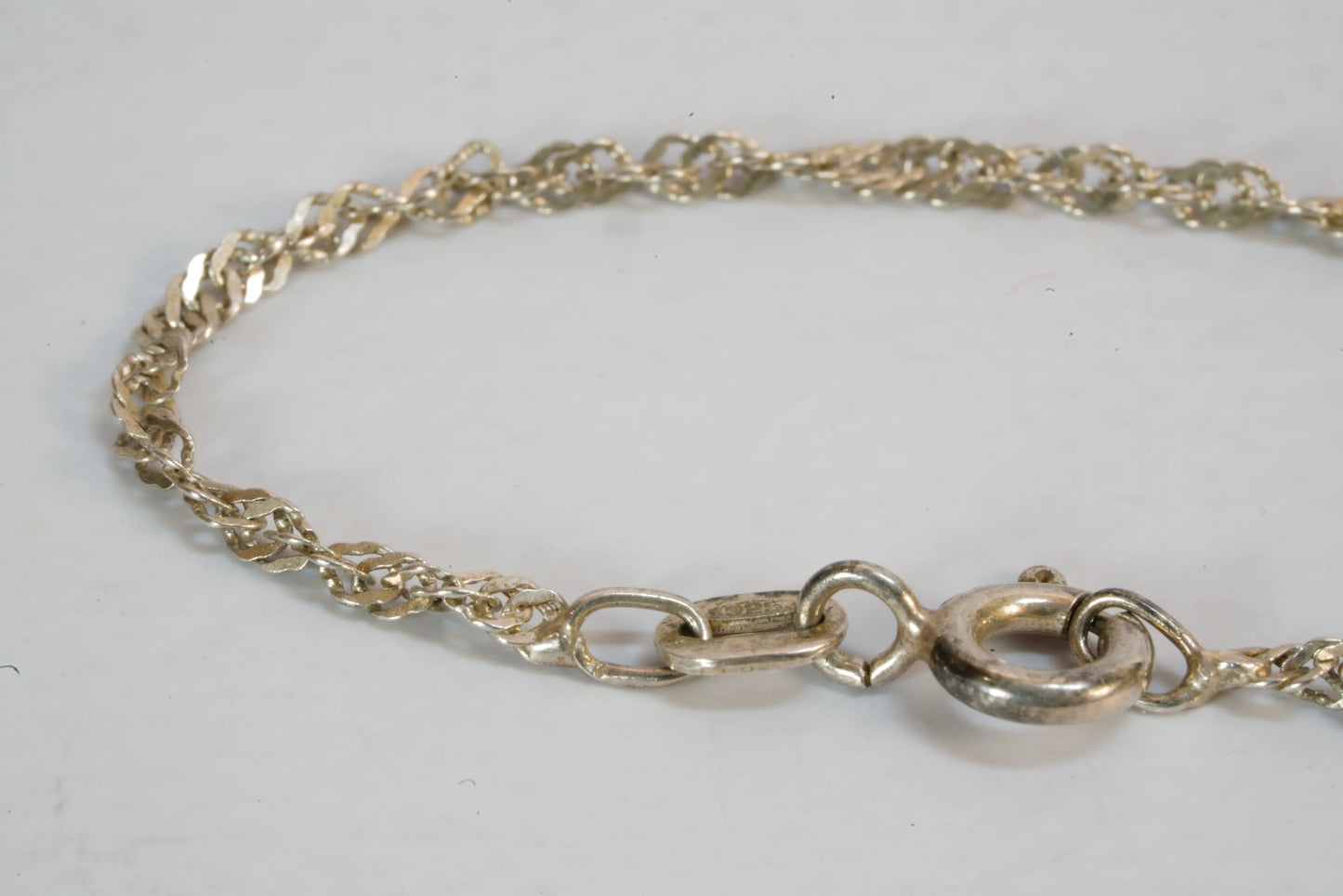 Collier en Argent avec pendentif indépendant en nacre colorée, chaîne maille corde creuse Ma boutique