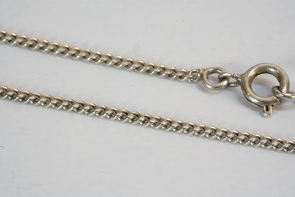 Collier en Argent avec pendentif indépendant avec pierre Ambre orange Ma boutique