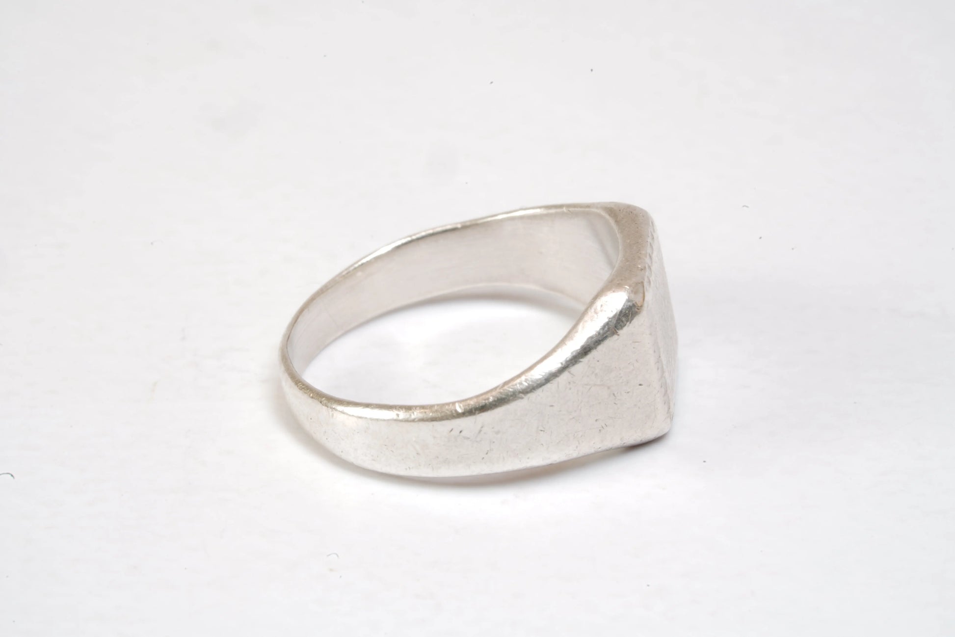 Chevalière gravée en Argent Ma boutique