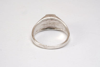 Chevalière en Argent avec pierre Onyx Ma boutique
