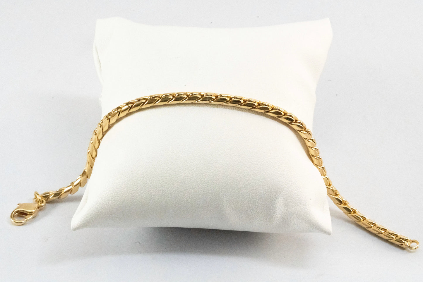 Bracelet en plaqué Or maille palmier Ma boutique