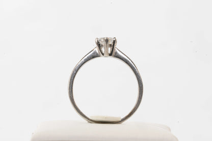 Bague en Argent sertie d'un solitaire Zirconium Ma boutique