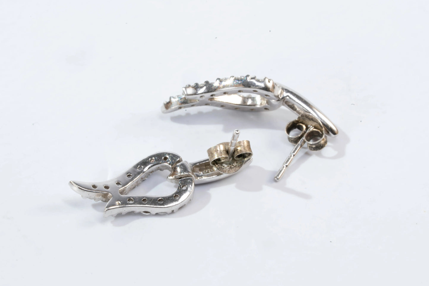 Boucles d'oreilles en Argent avec pierre de Zirconium Ma boutique