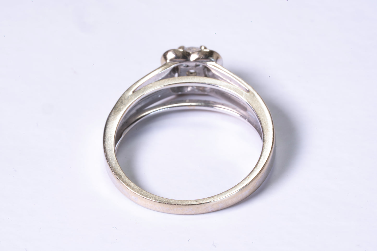 Bague Solitaire Mauboussin Chance of Love – Or Blanc et Diamants