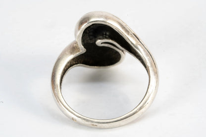 Bague en Argent avec motif vagues Ma boutique