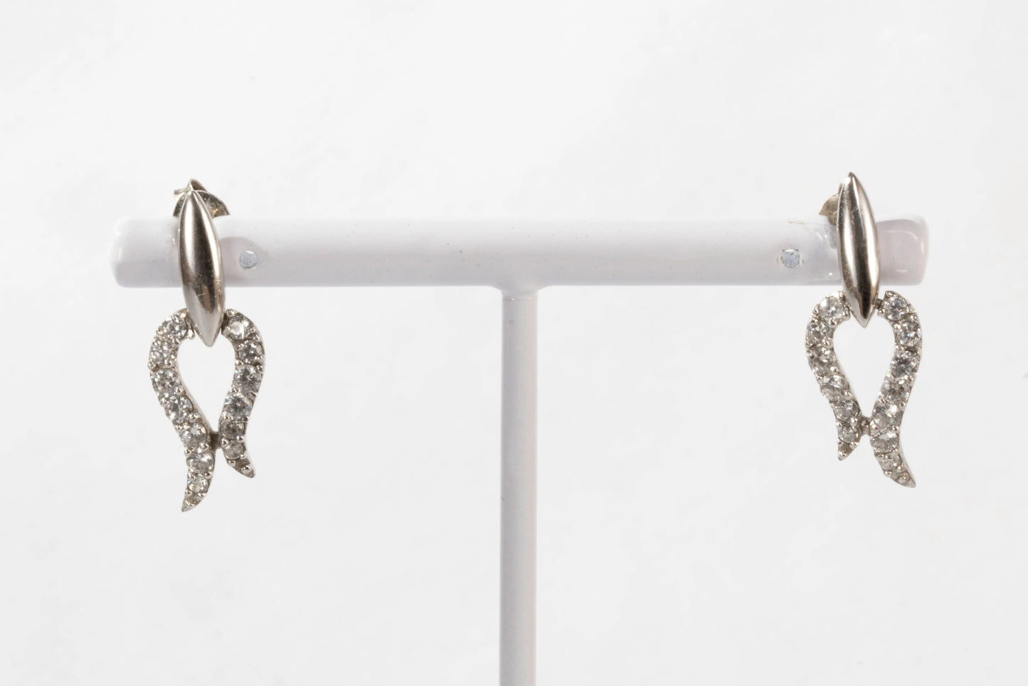 Boucles d'oreilles en Argent avec pierre de Zirconium Ma boutique
