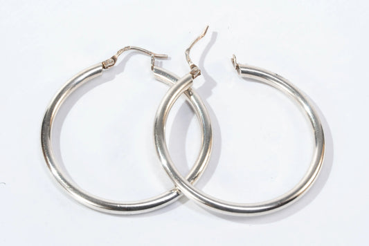 Boucles d'oreilles créoles en Argent Ma boutique