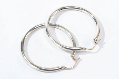 Boucles d'oreilles créoles en Argent Ma boutique