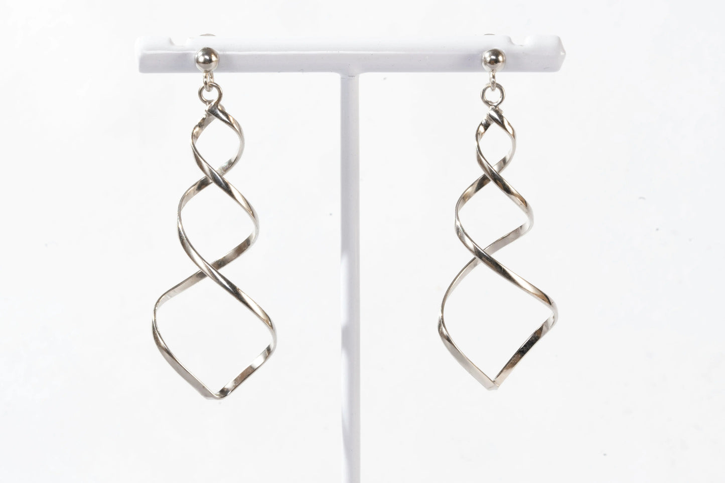 Boucles d'oreilles en Argent torsadées Ma boutique