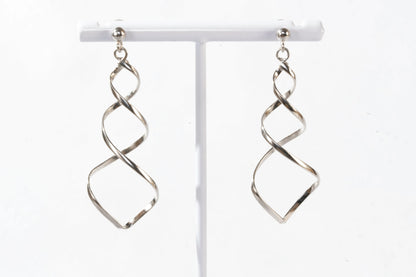 Boucles d'oreilles en Argent torsadées Ma boutique