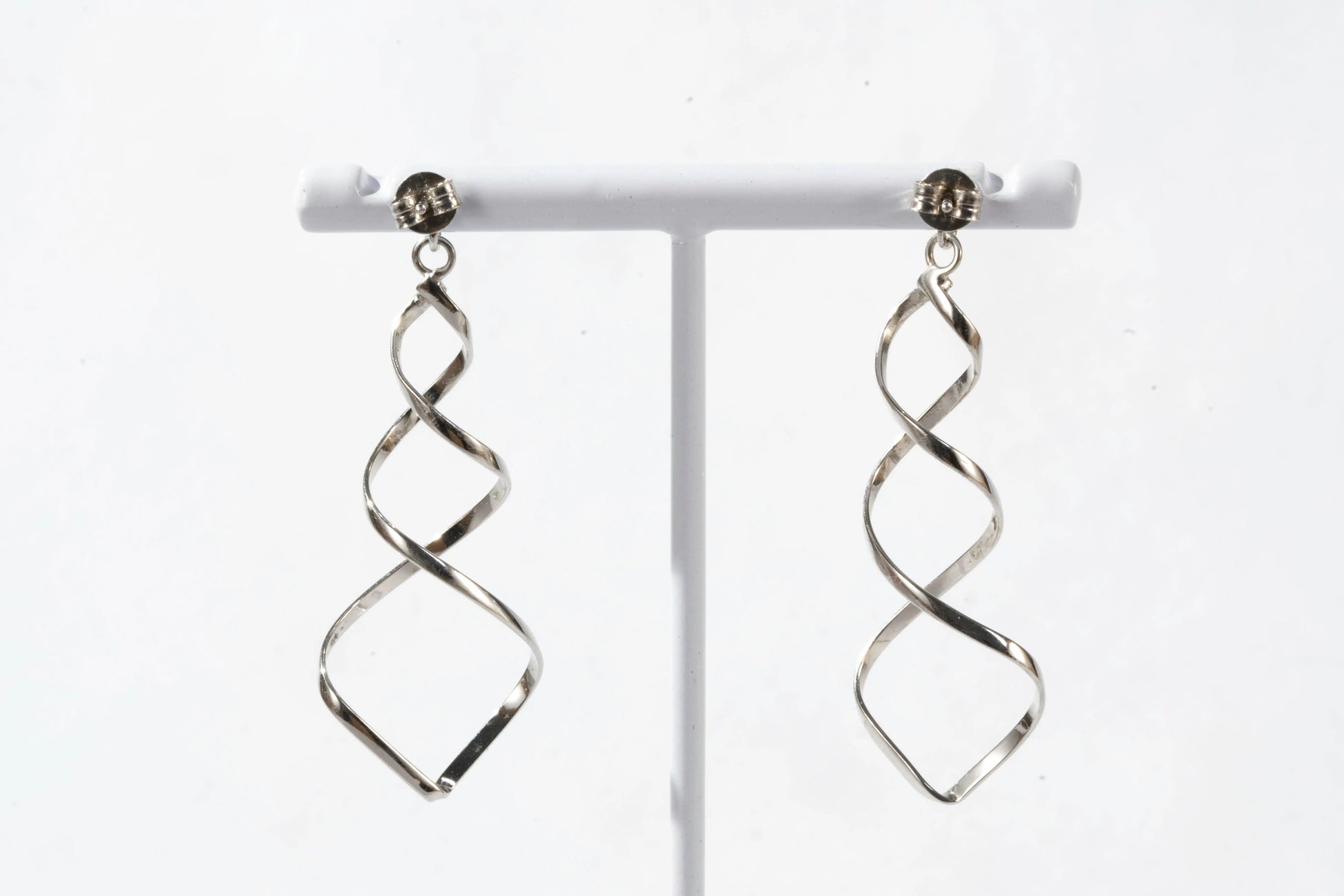 Boucles d'oreilles en Argent torsadées Ma boutique