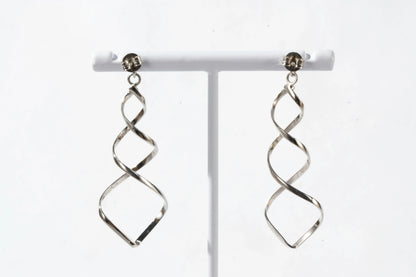 Boucles d'oreilles en Argent torsadées Ma boutique